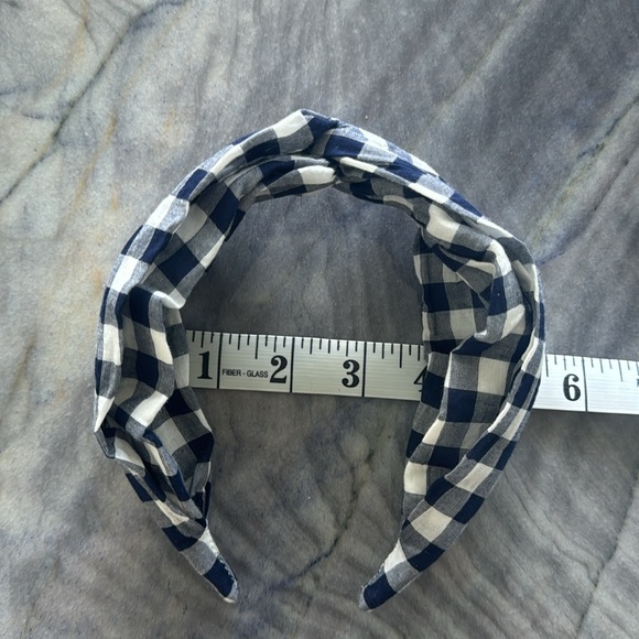 J. Crew | Checkered Headband | NWOT - Picture 3 of 3